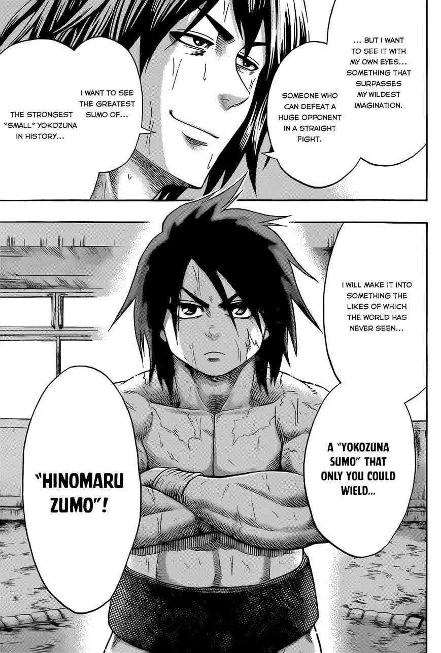 Hinomaru Sumo Chapter 37 Page 15