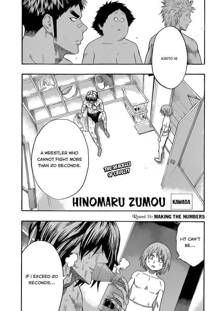 Hinomaru Sumo Chapter 38 Page 4