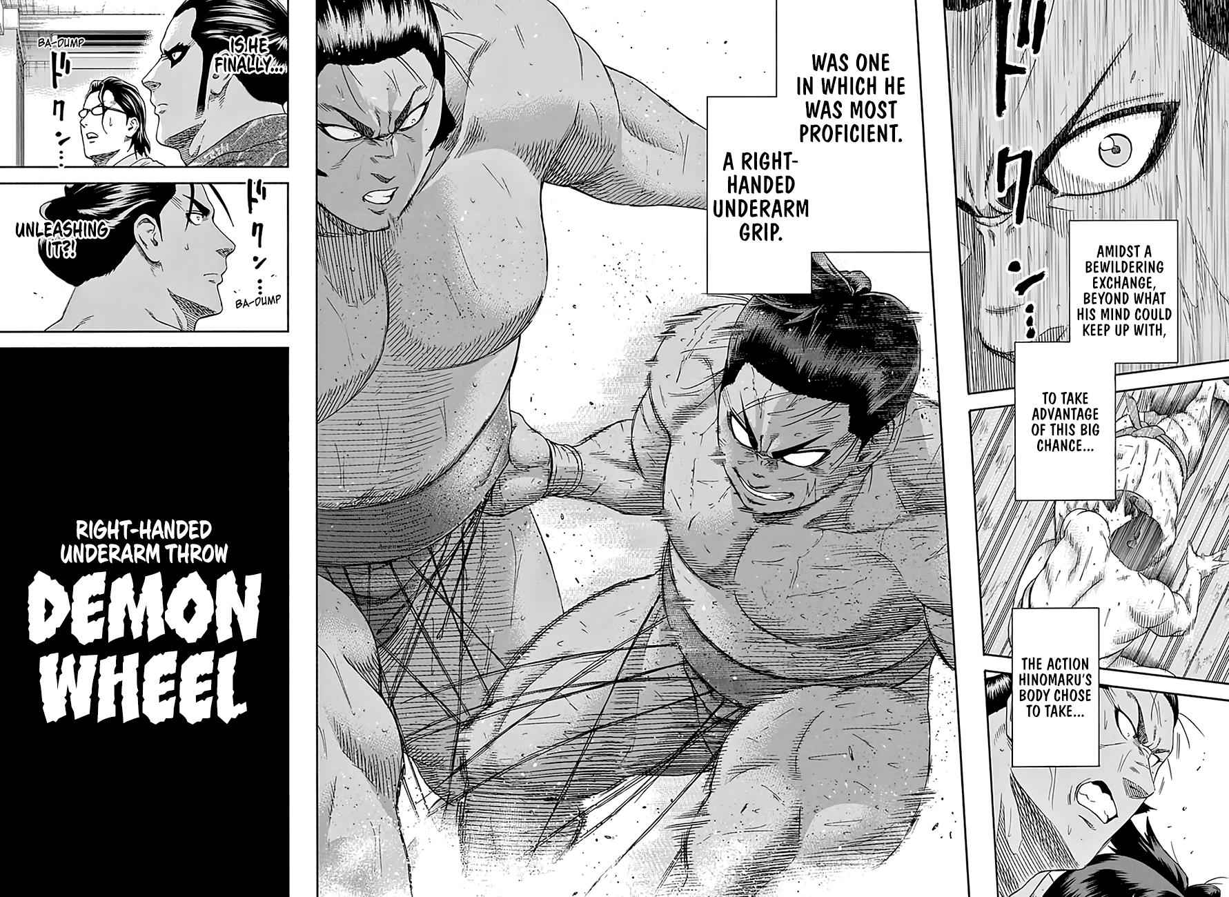 Hinomaru Sumo Chapter 208 Page 14