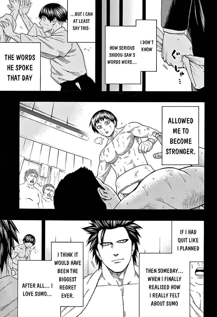 Hinomaru Sumo Chapter 116 Page 12