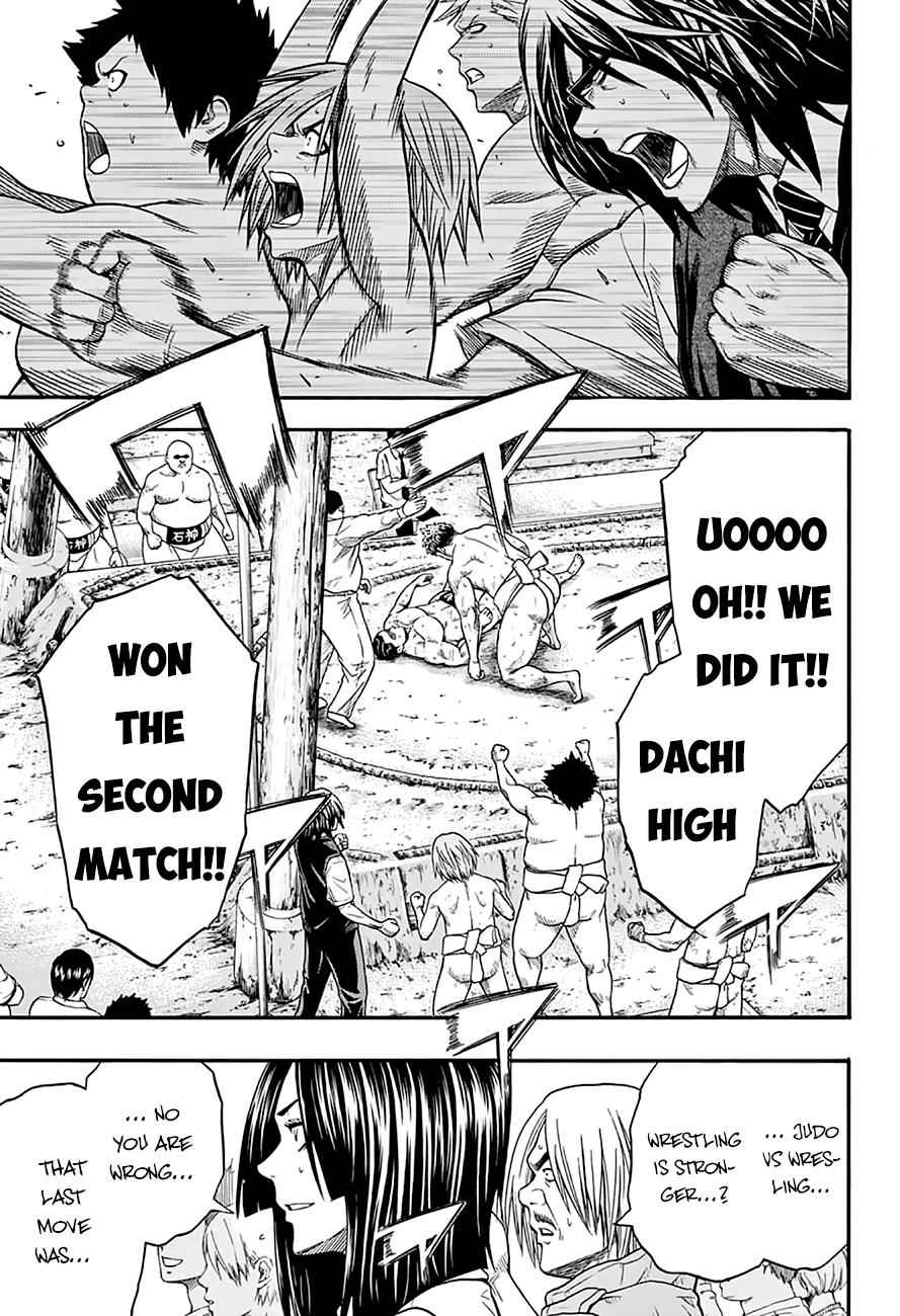 Hinomaru Sumo Chapter 56 Page 12