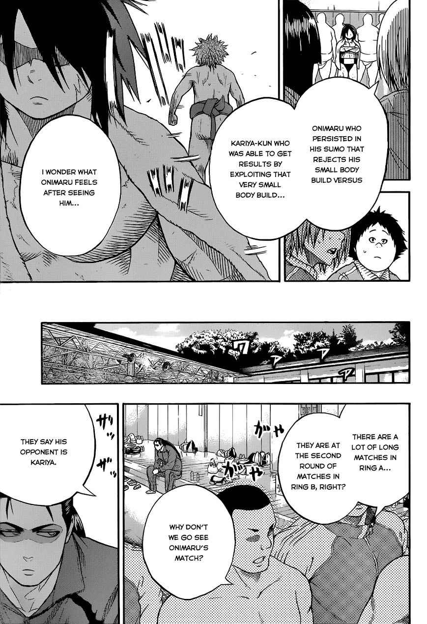 Hinomaru Sumo Chapter 20 Page 15