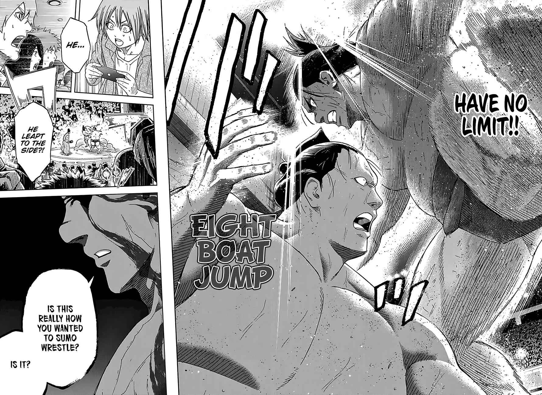 Hinomaru Sumo Chapter 217 Page 8