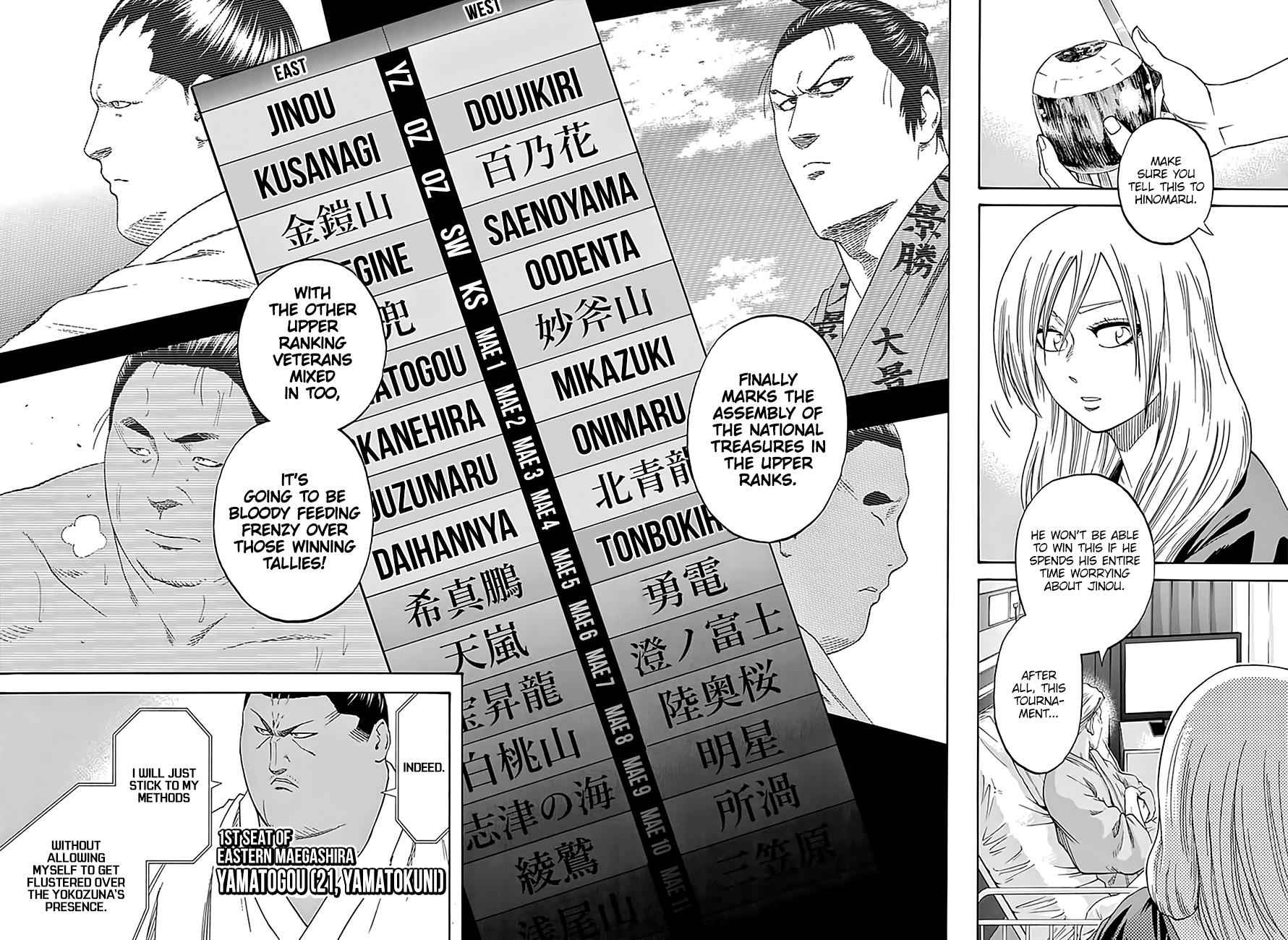 Hinomaru Sumo Chapter 191 Page 11