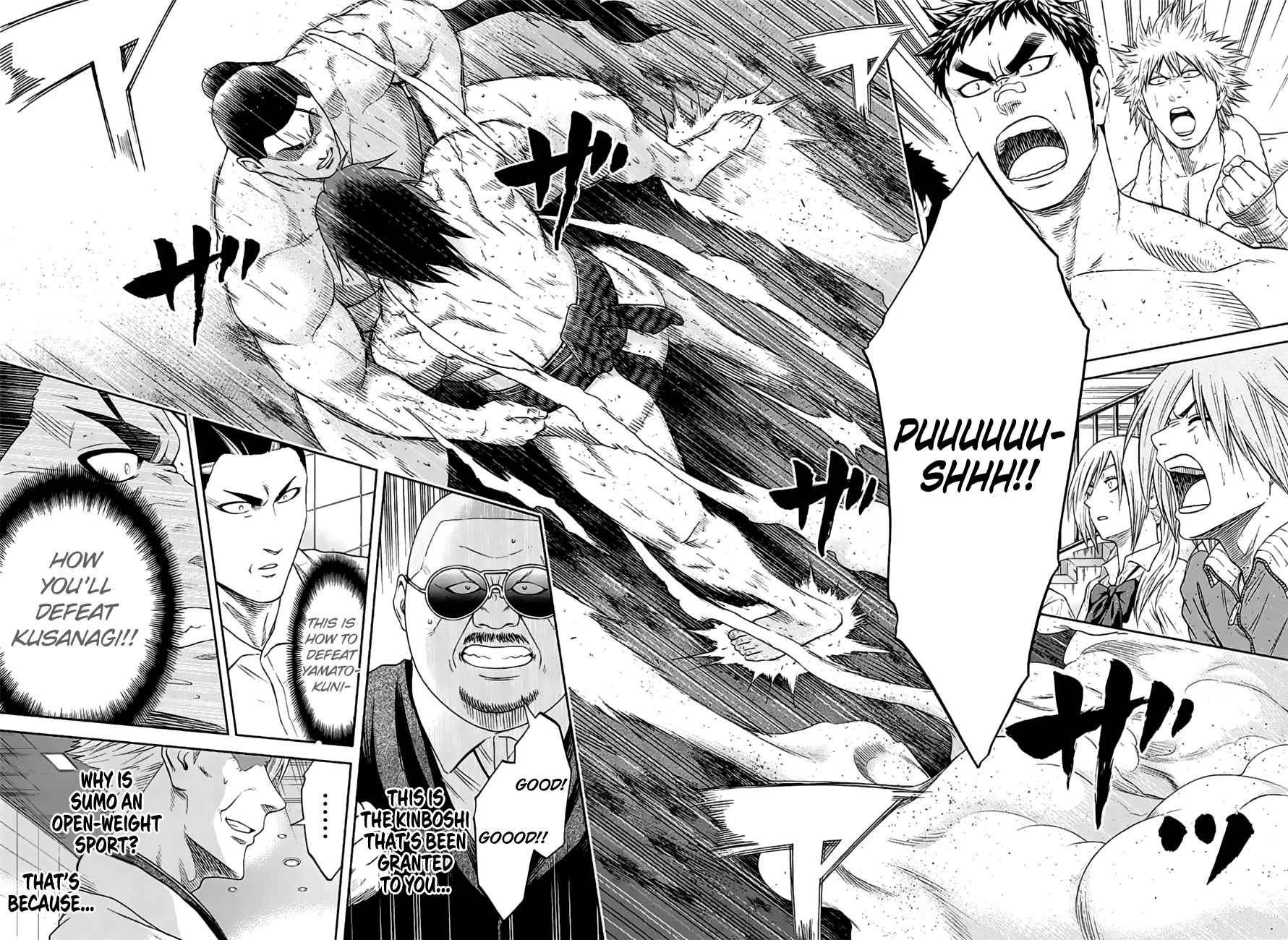 Hinomaru Sumo Chapter 150 Page 5