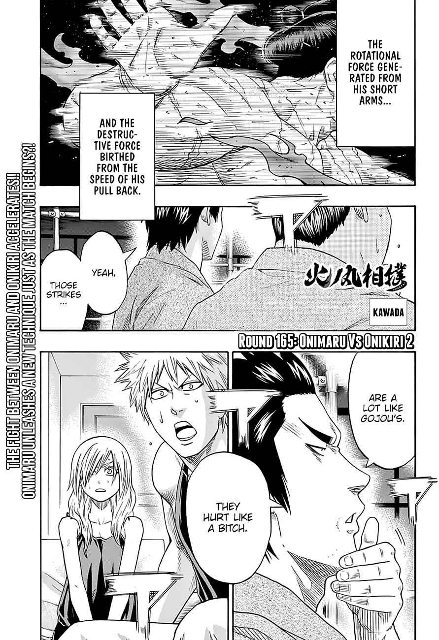 Hinomaru Sumo Chapter 165 Page 2