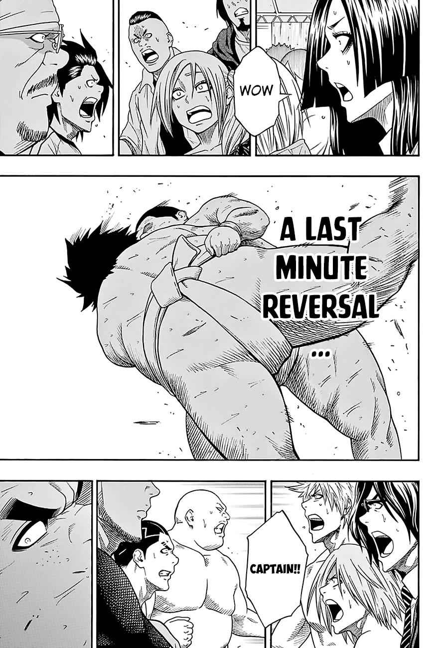 Hinomaru Sumo Chapter 62 Page 10