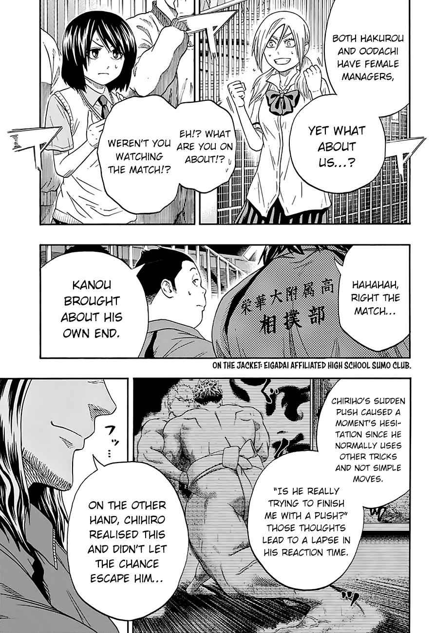 Hinomaru Sumo Chapter 123 Page 3