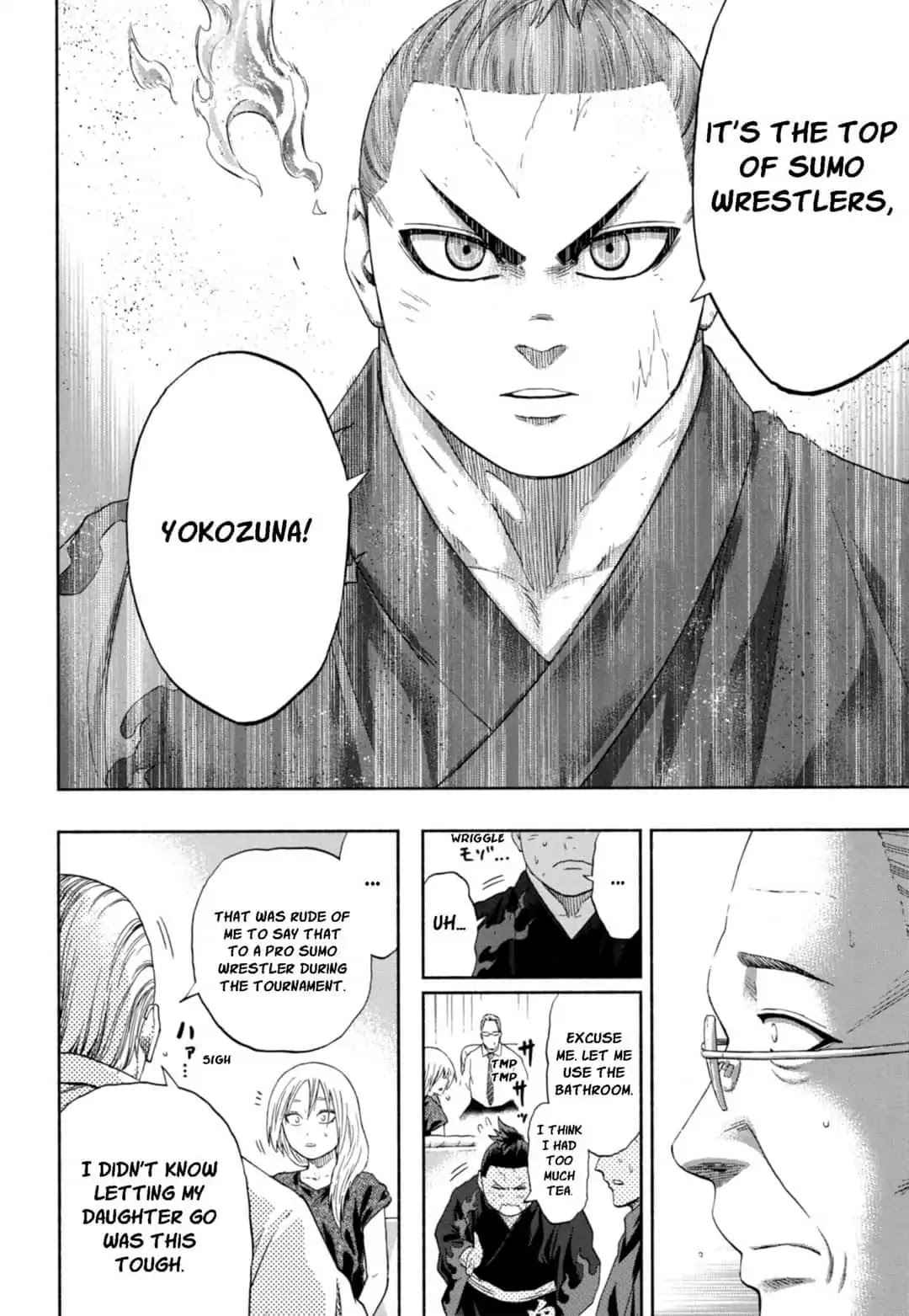 Hinomaru Sumo Chapter 240 Page 14