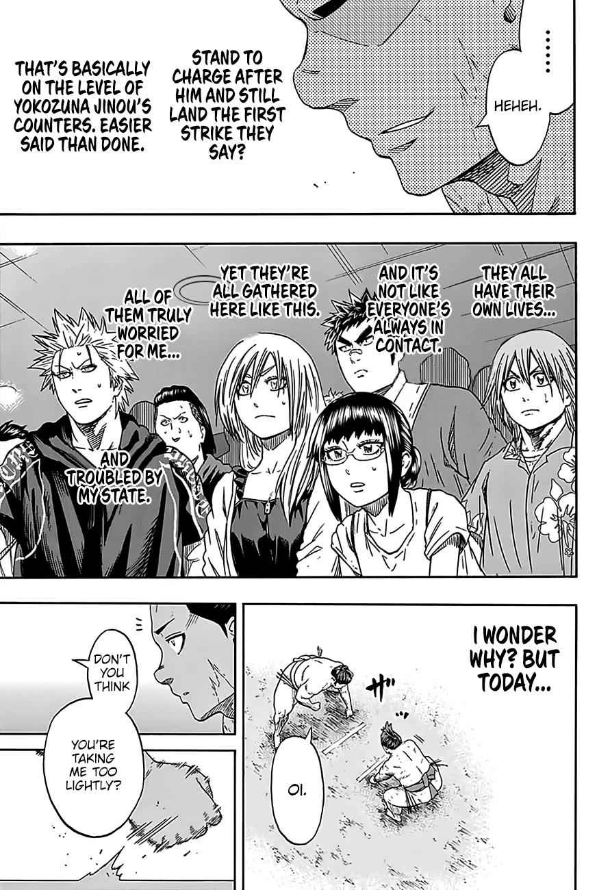 Hinomaru Sumo Chapter 207 Page 15