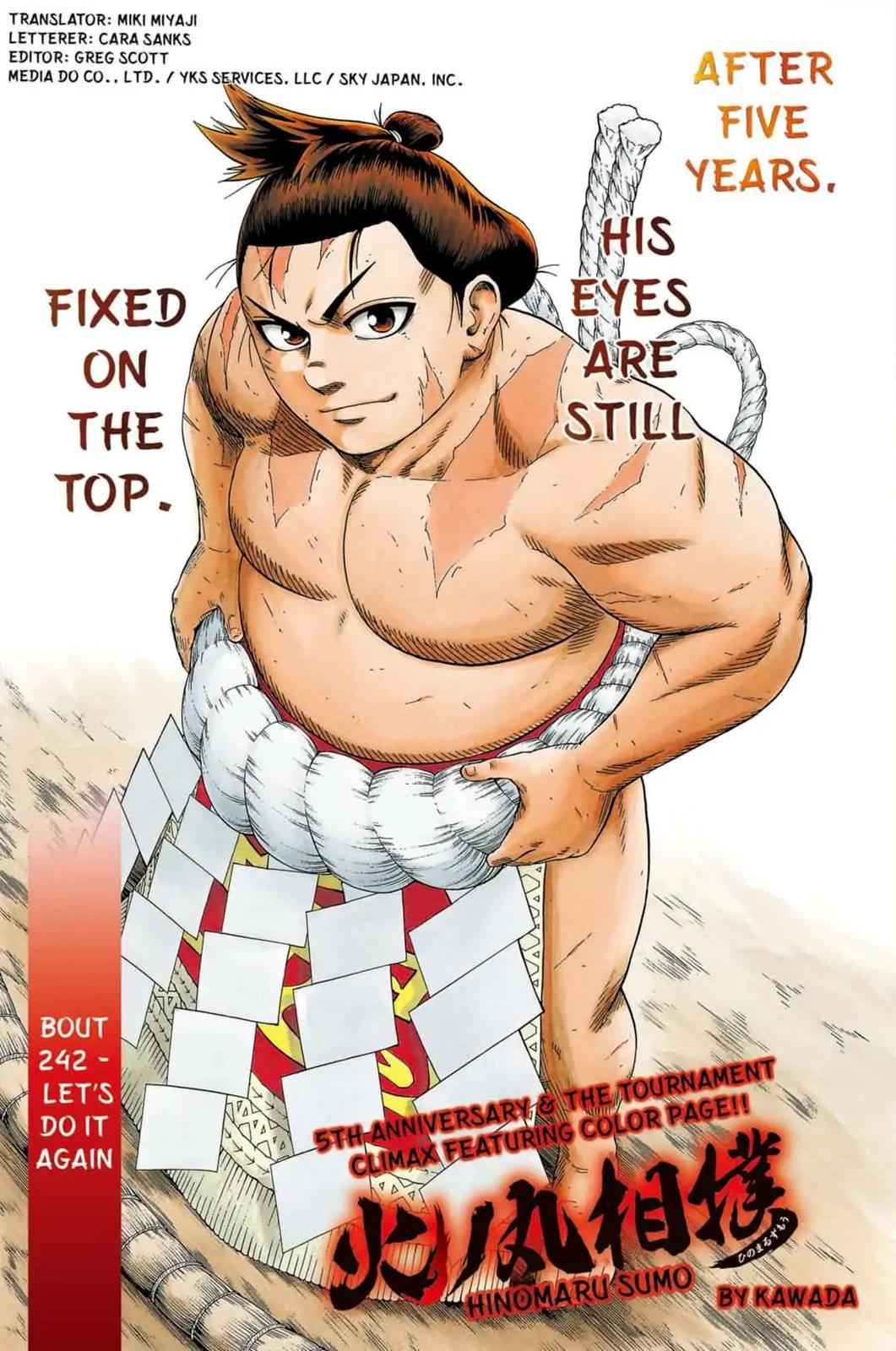 Hinomaru Sumo Chapter 242 Page 1