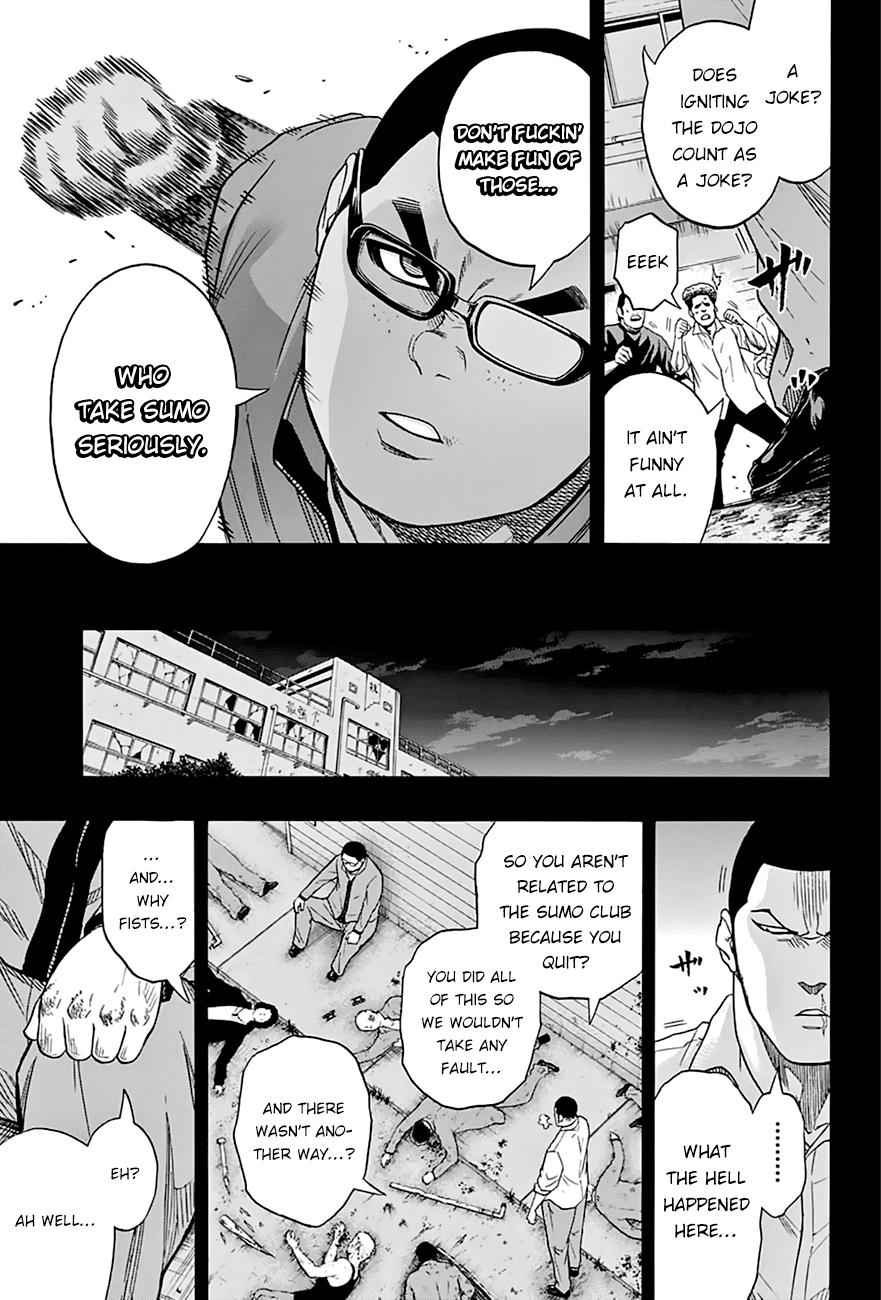 Hinomaru Sumo Chapter 61 Page 8