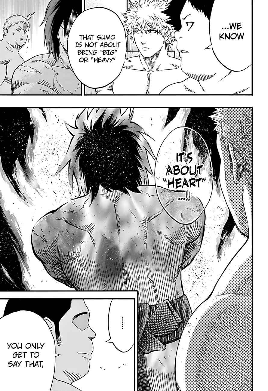 Hinomaru Sumo Chapter 133 Page 14