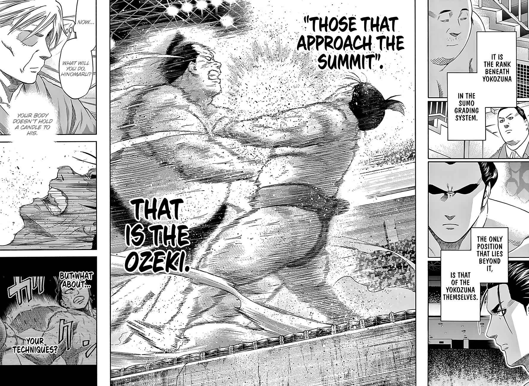 Hinomaru Sumo Chapter 215 Page 15