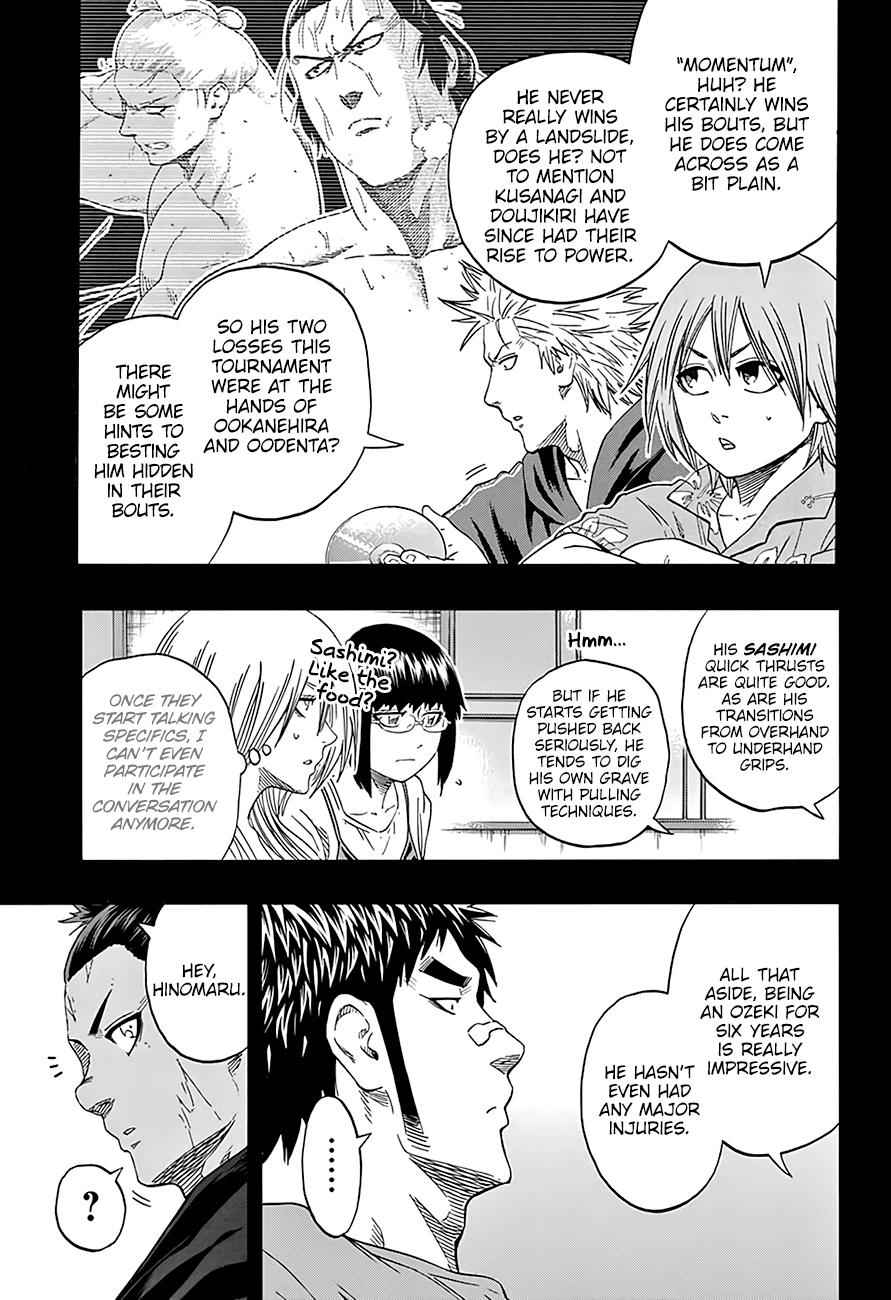 Hinomaru Sumo Chapter 214 Page 9